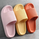 Women Thick Platform Cloud Slippers Indoor Home Eva Soft Sole Pillow Slides Sandals Woman 2025 Summer Non Slip Beach Flip Flops