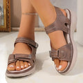 2025 Summer New Hot Sale Women's Sandals Outdoor Casual Open Toe Platform Sandals Plus Size Comfortable Daily High Quality Shoes