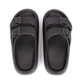 Asgard Summer Platform Sandals For Women Fashion Soft Cloud Beach Slippers With Double Buckle 2025 New Comfort EVA Flat Slides