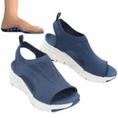Summer Washable Slingback Orthopedic Slide Sport Sandals Super Comfy Sports Knit Sandals Mesh Soft Sole Fashion Women's Shoes