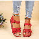 Summer Women Shoes Sandals Open Toe Walking Shoes Soft Ladies Shoes Wedge Women Shoe Party Sandal Women Female Footwear