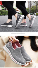 New Women's Sport Sneaker Breathable Ballet Flats Loafers Ladies Boat Luxury Shoes Woman Tennis Orthopedic Slip On Shoes