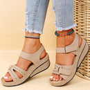 Summer Women Shoes Sandals Open Toe Walking Shoes Soft Ladies Shoes Wedge Women Shoe Party Sandal Women Female Footwear