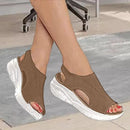 Summer Washable Slingback Orthopedic Slide Sport Sandals Super Comfy Sports Knit Sandals Mesh Soft Sole Fashion Women's Shoes