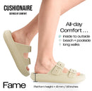 Asgard Summer Platform Sandals For Women Fashion Soft Cloud Beach Slippers With Double Buckle 2025 New Comfort EVA Flat Slides