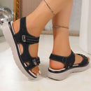 2025 Summer New Hot Sale Women's Sandals Outdoor Casual Open Toe Platform Sandals Plus Size Comfortable Daily High Quality Shoes