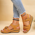 Summer Women Shoes Sandals Open Toe Walking Shoes Soft Ladies Shoes Wedge Women Shoe Party Sandal Women Female Footwear