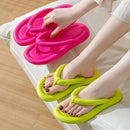 Soft Sole EVA Women's Flip Flops 2024 Summer Beach Non-slip Cloud Slippers Women Thick Platform Clip Toe Bathroom Slides