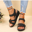 Summer Women Shoes Sandals Open Toe Walking Shoes Soft Ladies Shoes Wedge Women Shoe Party Sandal Women Female Footwear