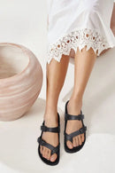 Pallene Women's Platform Clogs Sandals Thick Sole Flip-flops Female Outdoor Beach Sandals With Arch Support EVA Soft Home Shoes