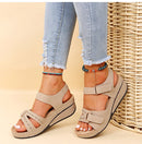 Summer Women Shoes Sandals Open Toe Walking Shoes Soft Ladies Shoes Wedge Women Shoe Party Sandal Women Female Footwear