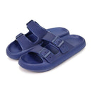 Asgard Summer Platform Sandals For Women Fashion Soft Cloud Beach Slippers With Double Buckle 2025 New Comfort EVA Flat Slides