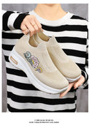 Flat Shoes Female Comfortable Woman Casual Breathable Single Shoe Women's Loafers Casual orthopedic shoes female wedge sneakers