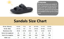 Asgard Summer Platform Sandals For Women Fashion Soft Cloud Beach Slippers With Double Buckle 2025 New Comfort EVA Flat Slides