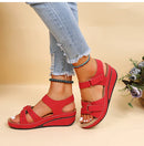 Summer Women Shoes Sandals Open Toe Walking Shoes Soft Ladies Shoes Wedge Women Shoe Party Sandal Women Female Footwear