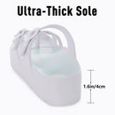 Pallene Women's Platform Clogs Sandals Thick Sole Flip-flops Female Outdoor Beach Sandals With Arch Support EVA Soft Home Shoes